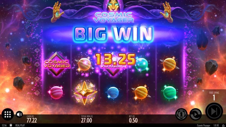 Cosmic Voyager gokkast big win