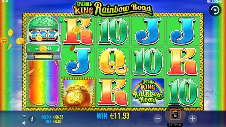 Emerald King Rainbow Road bonus