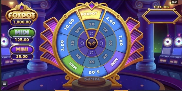 Foxpot online slot gameplay
