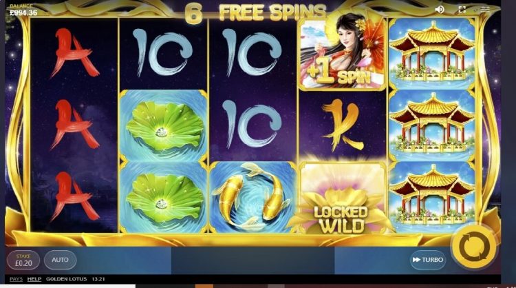 Golden Lotus gokkast gameplay Red Tiger
