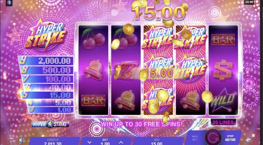 Hyper Strike slot