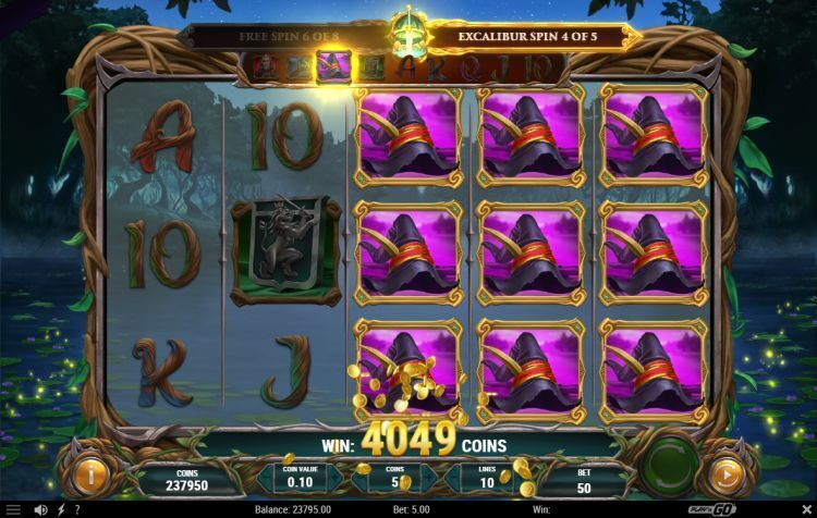 Lord Merlin and the Lady of the Lake slot review