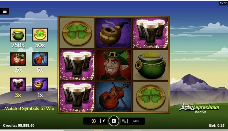 Lucky Leprechaun Scratch