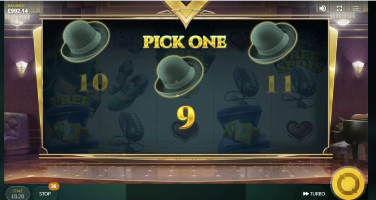 Lucky Mr. Green online slot bonus win