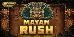 Slots - Mayan Rush slot review stakelogic logo