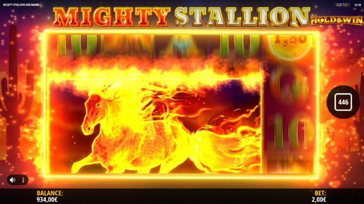 Mighty Stallion slot gameplay