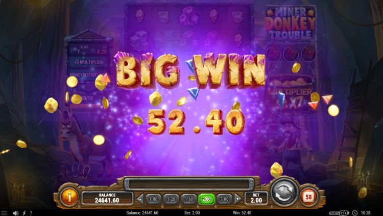 Miner Donkey Trouble review win