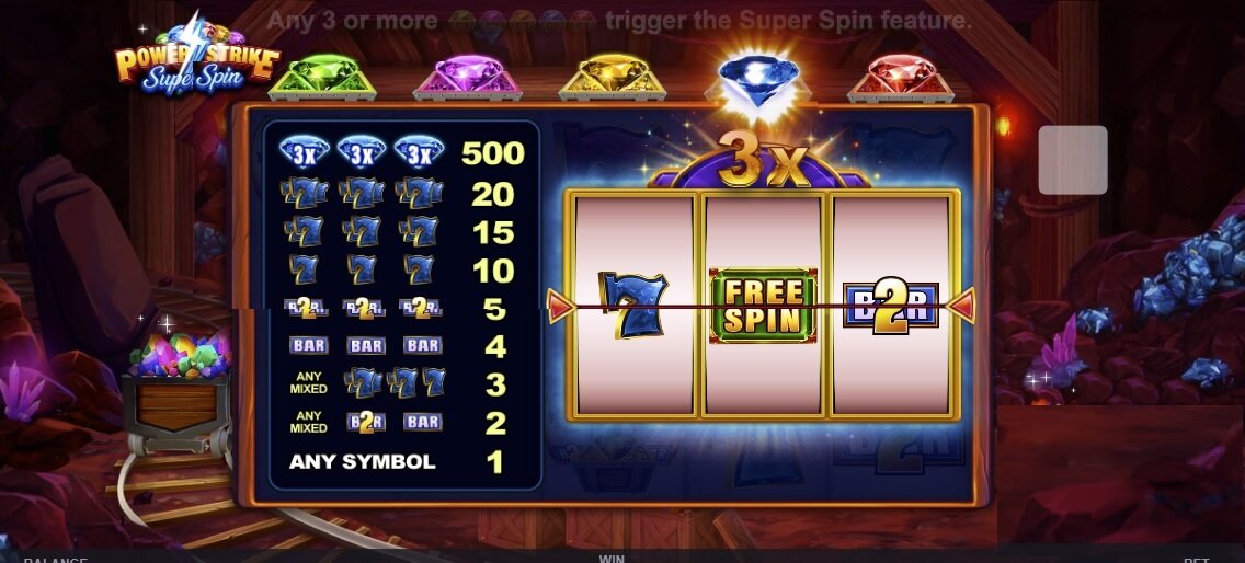 Power Strike Super Spin slot