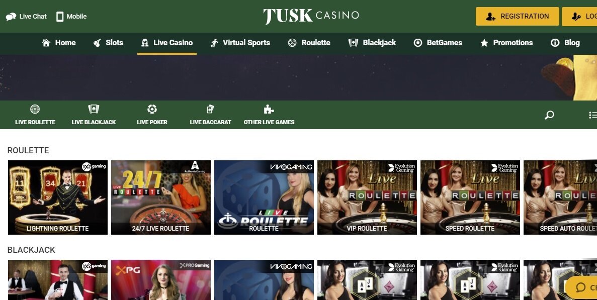 TuskCasino review