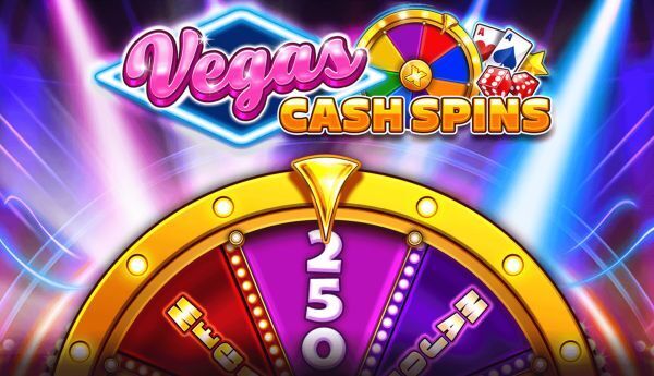 Vegas Cash Spins slot inspired logo