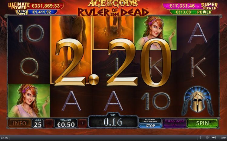 Age of the Gods: Ruler of the Dead online slot review