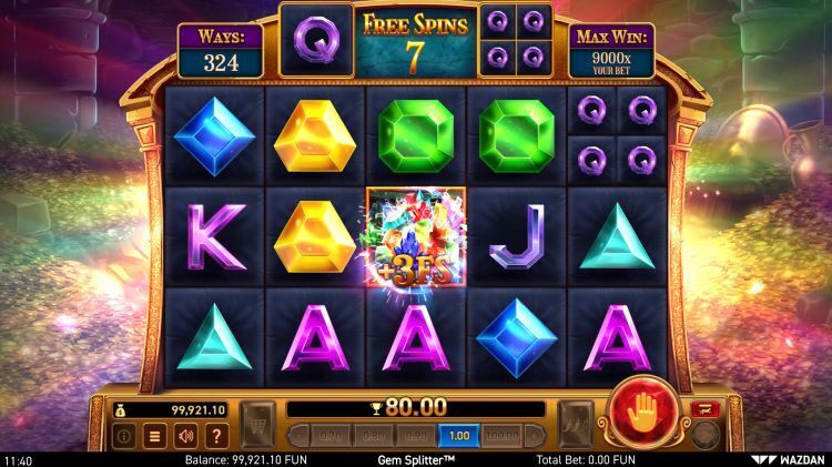 gem splitter slot review retrigger