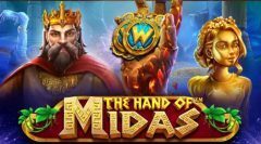 Slots - hand of midas pragmatic play logo