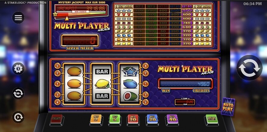 multiplayer fruitautomaat