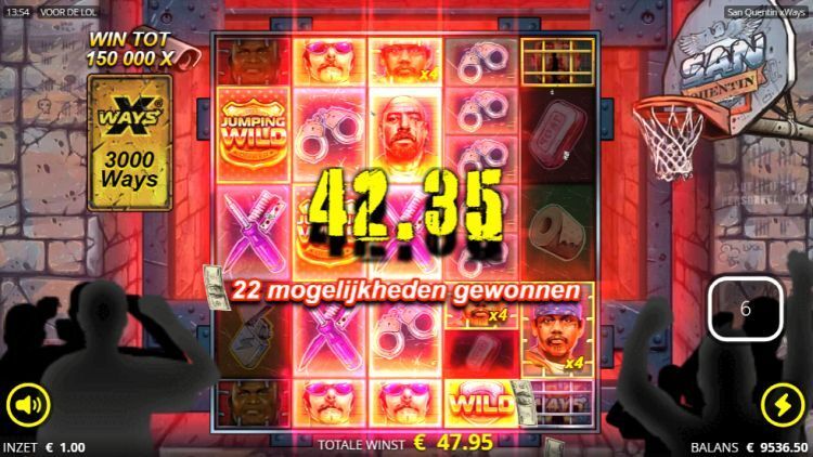 San Quentin xWays online slot Free Spins