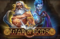 Slots - war of gods red tiger logo