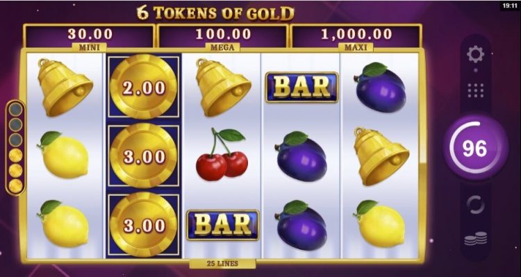 6 Tokens of Gold - gameplay
