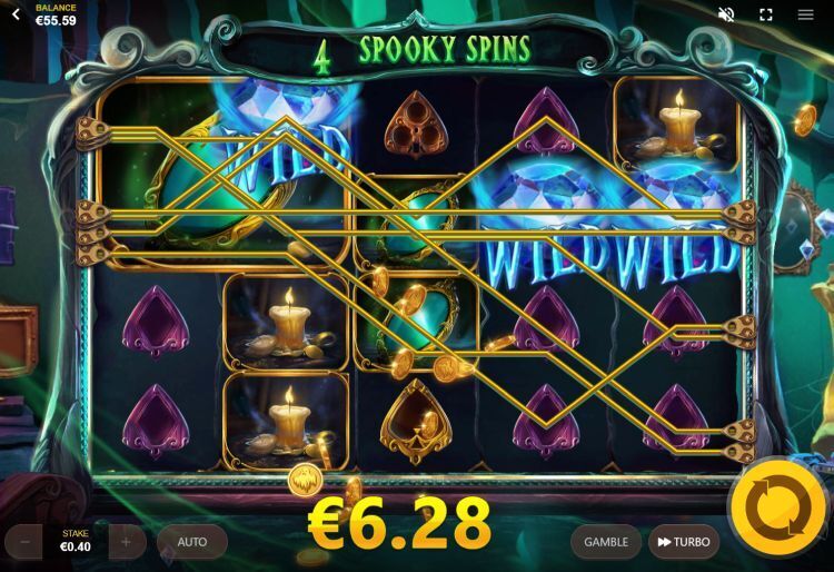 Betty, Boris and Boo slot free spins win