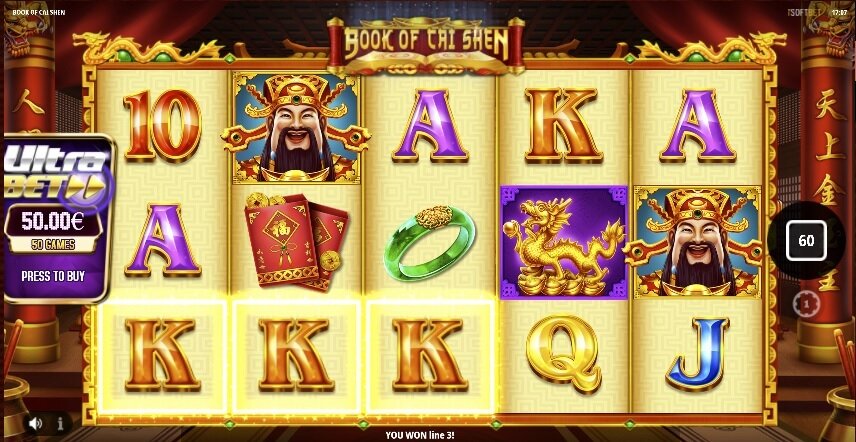 Book of Cai Shen gokkast