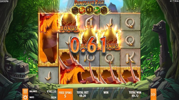 Dinosaur Rage slot Quickspin Free Spins