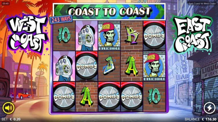 East Coast vs West Coast - Gameplay