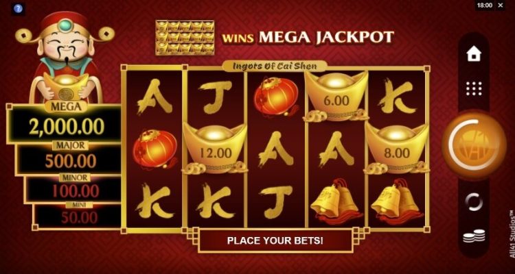 Ingots of Cai Shen slot Microgaming