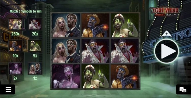 Lost Vegas Zombies Scratch