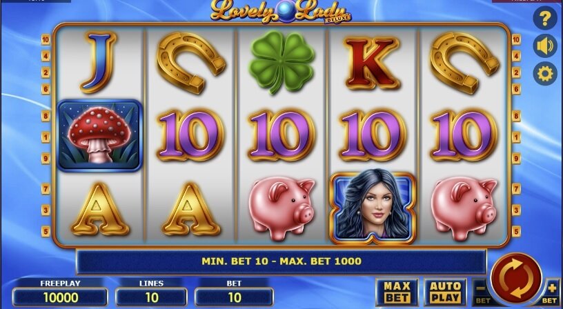 Lovely Lady Deluxe slot