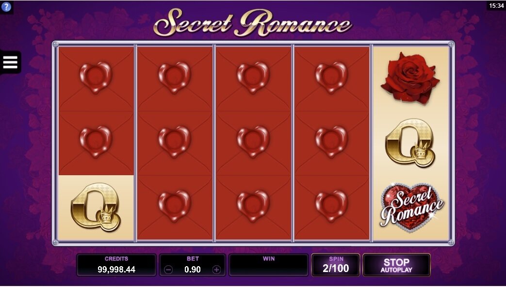 MicroGaming - Secret Romance gokkast