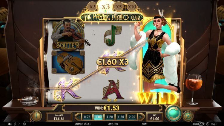 Paying Piano Club slot play n go