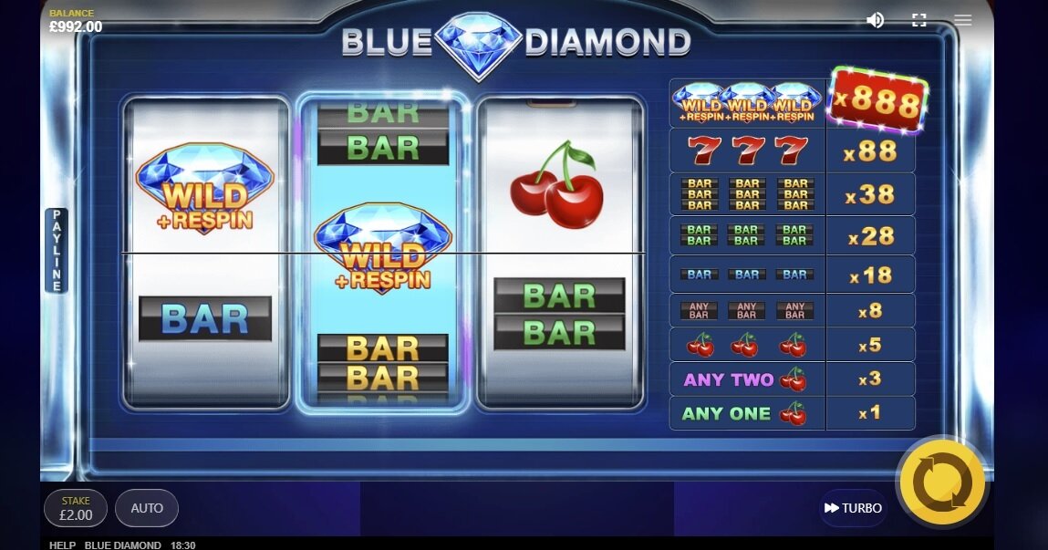 Red Tiger - Blue Diamond