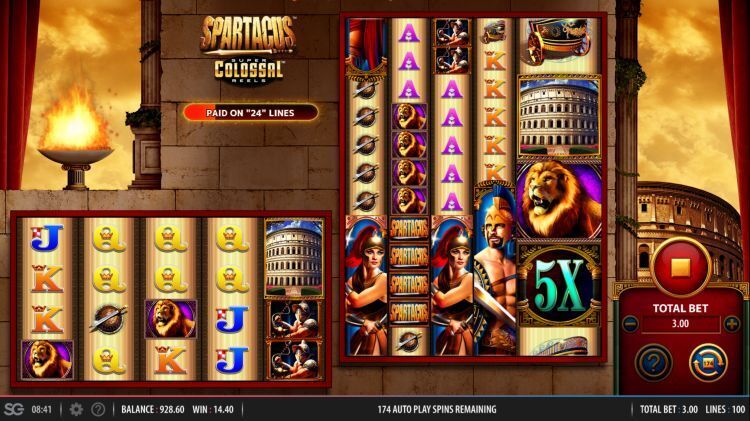 Spartacus-Super-Colossal-Reels-win