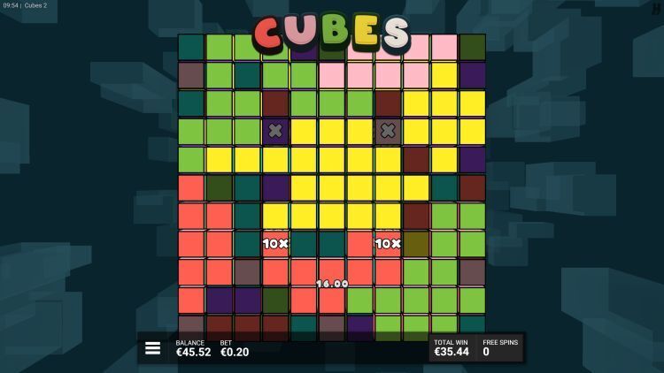 Cubes 2 online slot gameplay
