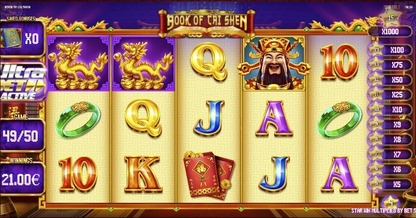 iSoftBet - Book of Cai Shen