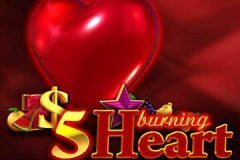 Slots - 5 burning heart slot