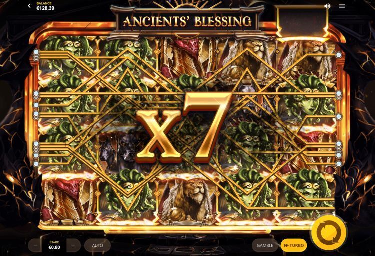 Ancient's blessing slot red tiger review
