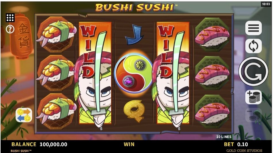Bushi Sushi gokkast