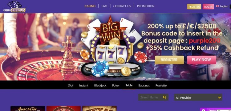 Casino Purple betrouwbaar