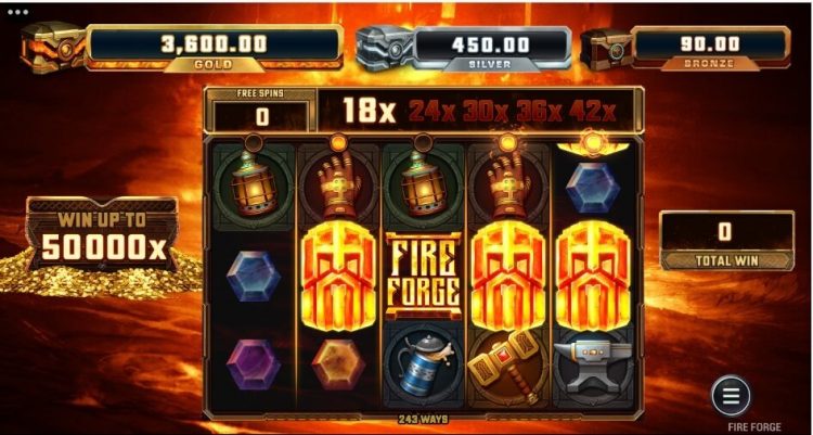 Fire Forge slot Free Spins bonus