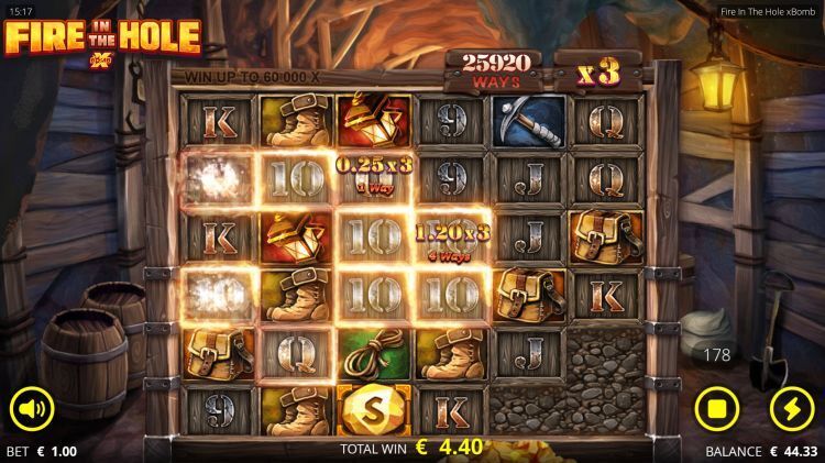 Fire in the Hole slot Nolimit City