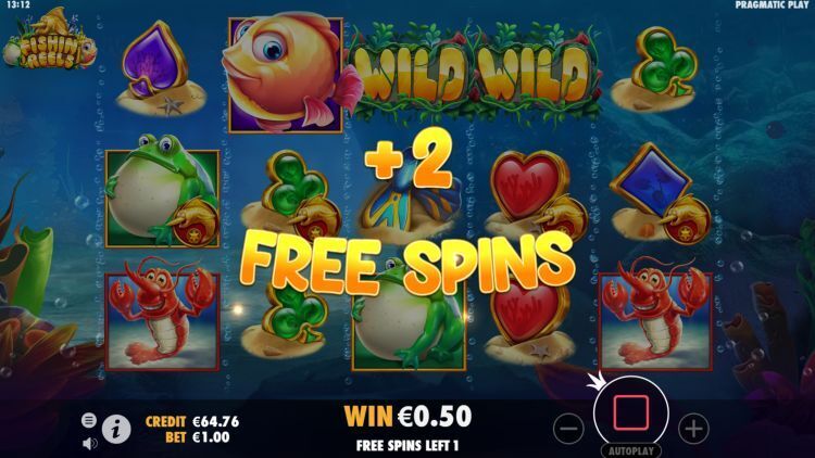 Fishin' Reels online slot Free Spins win