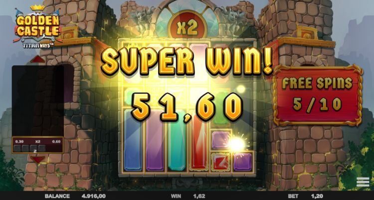 Golden Castle Titanways gokkast super win