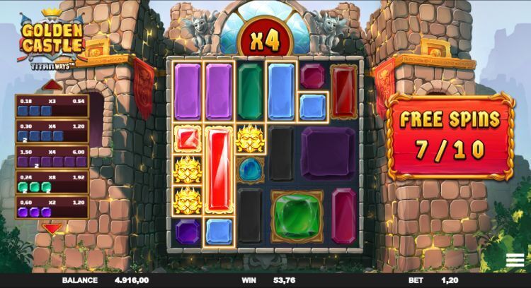 Golden Castle Titanways slot Free Spins