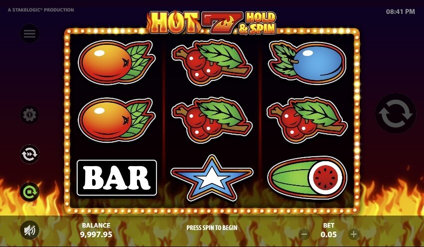 Hot 7 Hold and Spin gokkast