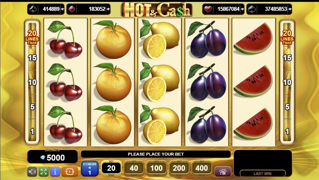 Hot and Cash slot