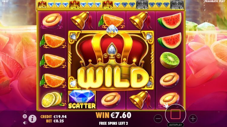 Juicy Fruits slot bonus gameplay