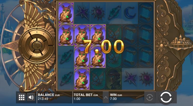 Land of Zenith Push Gaming slot big win