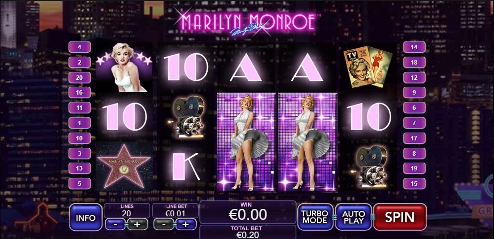 Marylin Monroe gokkast