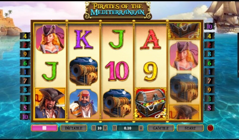 Pirates of the Mediterranean slot