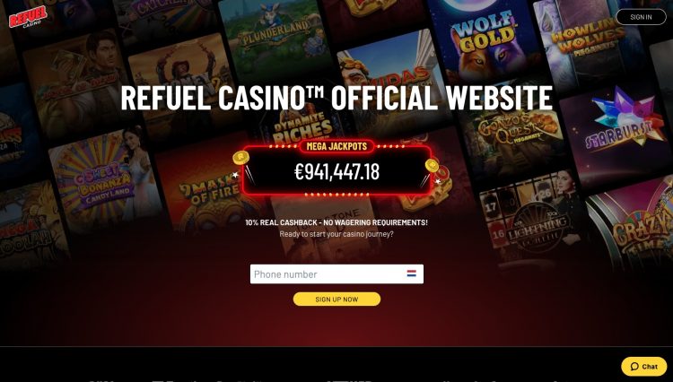 Refuel Casino - Betrouwbare Online Casino Review